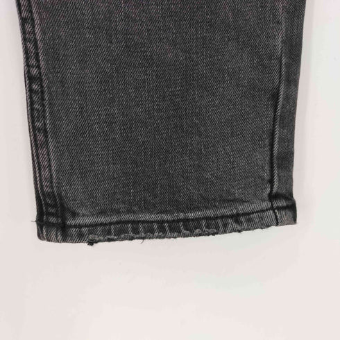 スビ KSUBI スキニーブラックデニムパンツ メンズ 30