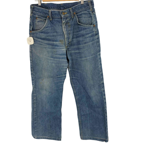 リー Lee 70S ボタン裏刻印7 ストレートデニムパンツ メンズ