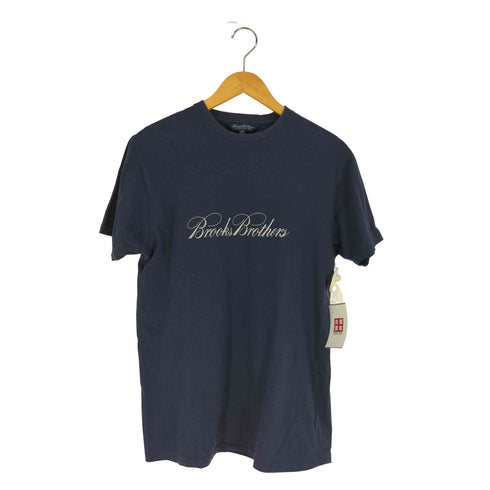 ブルックスブラザーズ BROOKS BROTHERS 筆記体 ロゴプリント クルーネック Tシャツ メンズ import:S