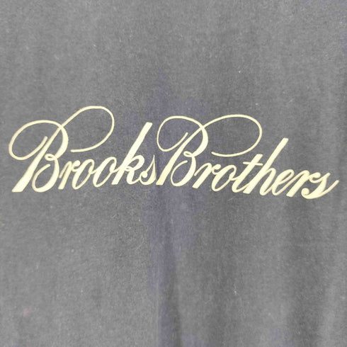 ブルックスブラザーズ BROOKS BROTHERS 筆記体 ロゴプリント クルーネック Tシャツ メンズ import:S