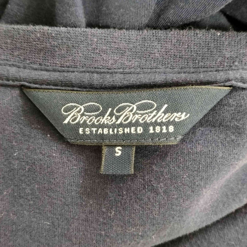 ブルックスブラザーズ BROOKS BROTHERS 筆記体 ロゴプリント クルーネック Tシャツ メンズ import:S
