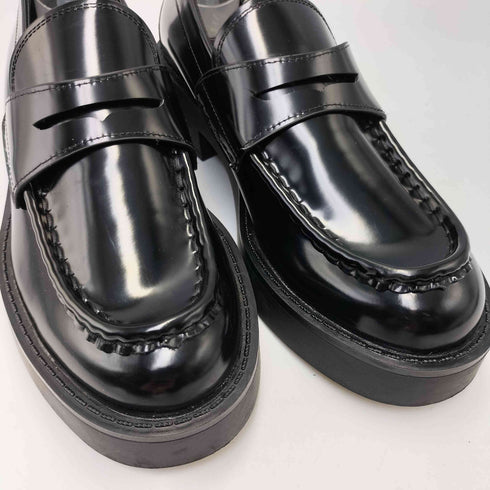 ザラ ZARA エナメル ペニーストラップ ローファー レディース 36