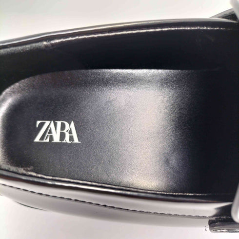 ザラ ZARA エナメル ペニーストラップ ローファー レディース 36