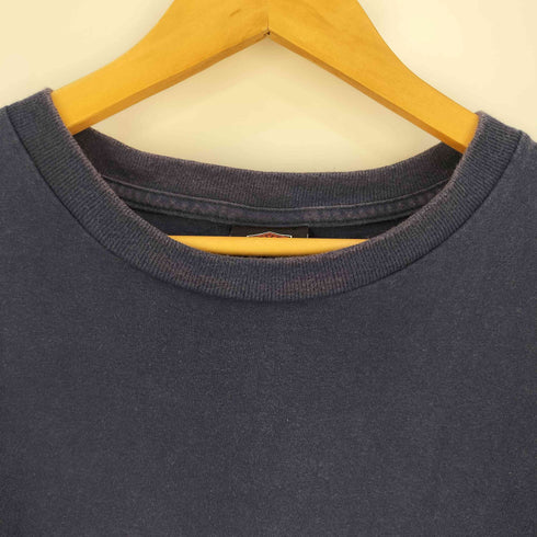ハーレーダビッドソン HARLEY-DAVIDSON 00s USA製 胸ポケット 両面プリント クルーネック Tシャツ メンズ import:XL