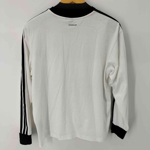 アディダス adidas L/S スリーストライプス ルーズフィット Tシャツ メンズ import:XL