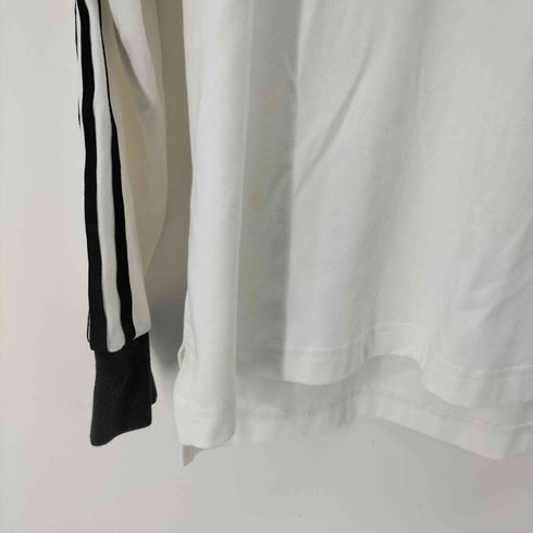 アディダス adidas L/S スリーストライプス ルーズフィット Tシャツ メンズ import:XL