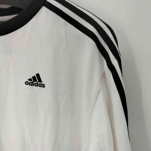 アディダス adidas L/S スリーストライプス ルーズフィット Tシャツ メンズ import:XL