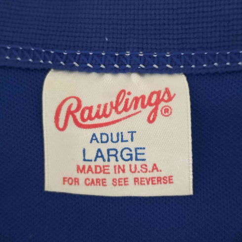 ローリングス rawlings USA製 ベースボールシャツ メンズ import:L