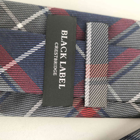 ブラックレーベルクレストブリッジ BLACK LABEL CRESTBRIDGE チェック柄 ブランドロゴ ネクタイ メンズ