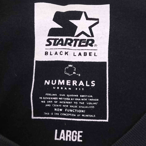 スターターブラックレーベル STARTER BLACK LABEL ロゴL/S Tシャツ メンズ import:L