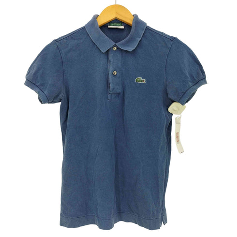 ラコステ LACOSTE EXCLUSIVE EDITION 鹿の子 半袖ポロシャツ レディース 12A