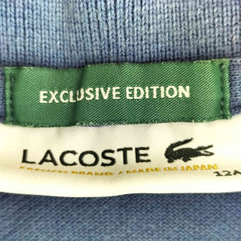 ラコステ LACOSTE EXCLUSIVE EDITION 鹿の子 半袖ポロシャツ レディース 12A