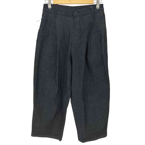 ムジルシリョウヒン 無印良品 タックワイドデニムパンツ レディース JPN:L