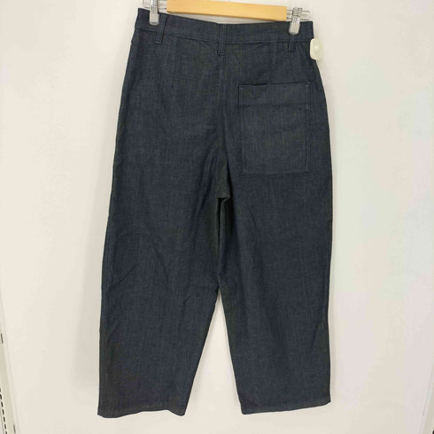 ムジルシリョウヒン 無印良品 タックワイドデニムパンツ レディース JPN:L