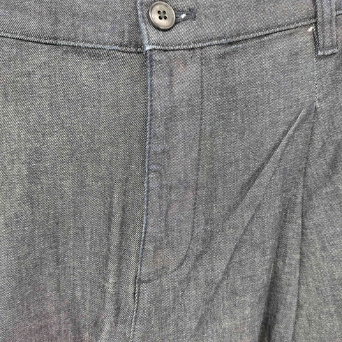 ムジルシリョウヒン 無印良品 タックワイドデニムパンツ レディース JPN:L