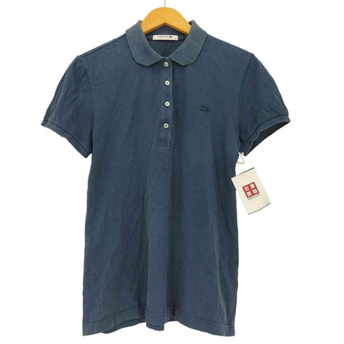 ラコステ LACOSTE 鹿の子 半袖ポロシャツ レディース JPN:40