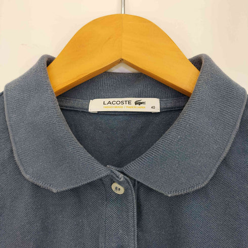 ラコステ LACOSTE 鹿の子 半袖ポロシャツ レディース JPN:40