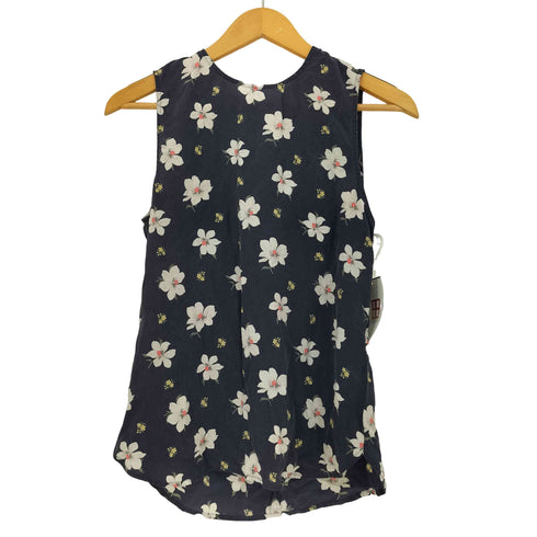 エキップモン EQUIPMENT シルク 花柄タンクトップ レディース import:XS