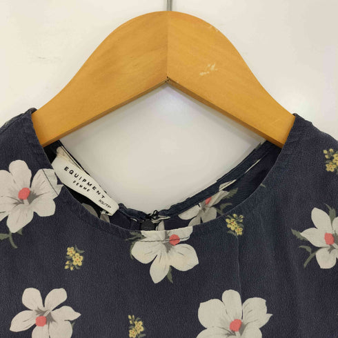 エキップモン EQUIPMENT シルク 花柄タンクトップ レディース import:XS