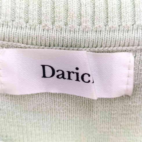 ダーリッチ Darich 23AW オーバーラップニットミニワンピース レディース FREE