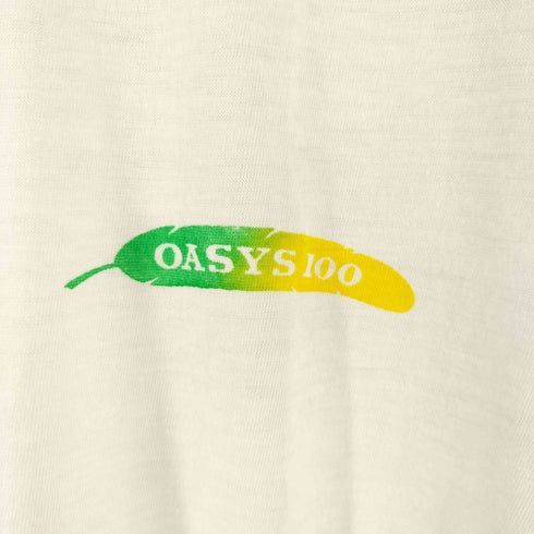 90s 企業プリントクルーネックTシャツ メンズ