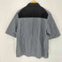 CONTROLLA+ silk blend luxury bicolor open collar shirt メンズ JPN:2
