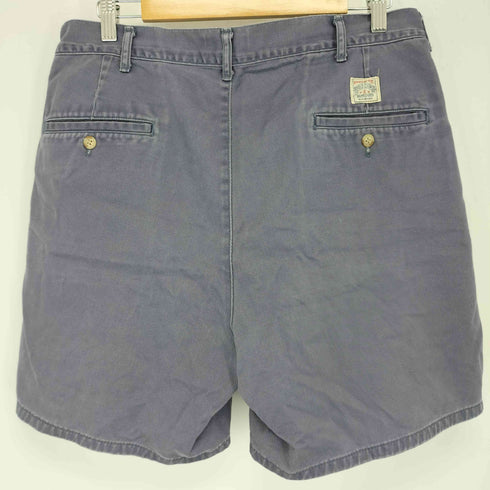 ポロバイラルフローレン Polo by RALPH LAUREN USA製90Sタックハーフパンツ メンズ US:34-35