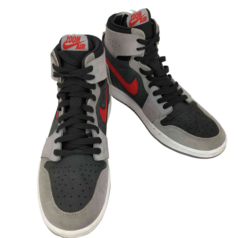 ジョーダンブランド JORDAN BRAND AIR JORDAN 1 ZOOM CMFT 2 BLACK/FIRE RED-CEMENT GREY ハイカットスニーカー メンズ JPN:27