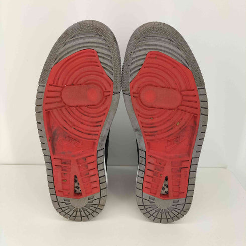 ジョーダンブランド JORDAN BRAND AIR JORDAN 1 ZOOM CMFT 2 BLACK/FIRE RED-CEMENT GREY ハイカットスニーカー メンズ JPN:27