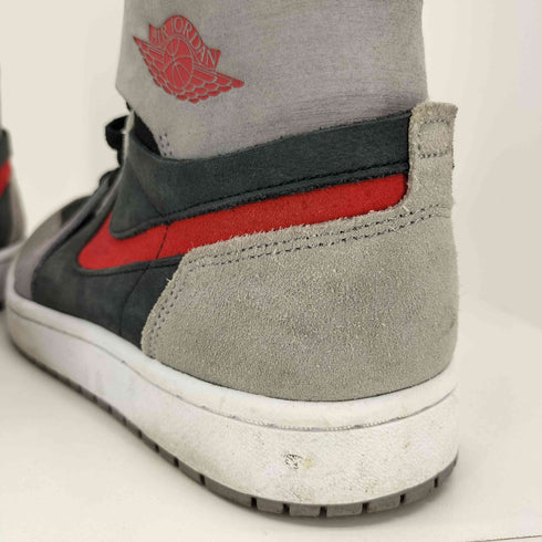 ジョーダンブランド JORDAN BRAND AIR JORDAN 1 ZOOM CMFT 2 BLACK/FIRE RED-CEMENT GREY ハイカットスニーカー メンズ JPN:27