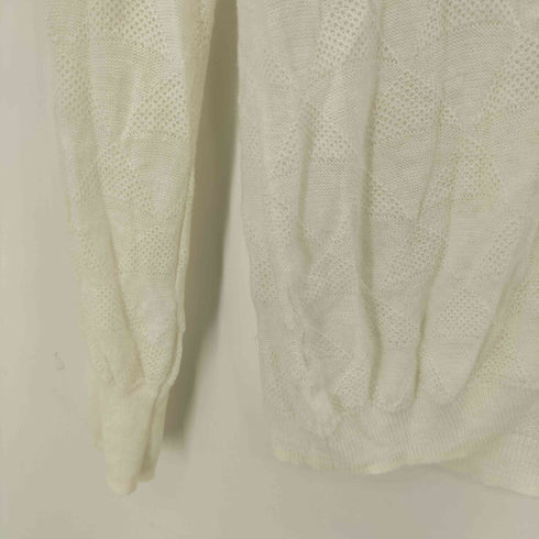 サリースコット Sally Scott コットンリネン トライアングル シアー カーディガン レディース JPN:M