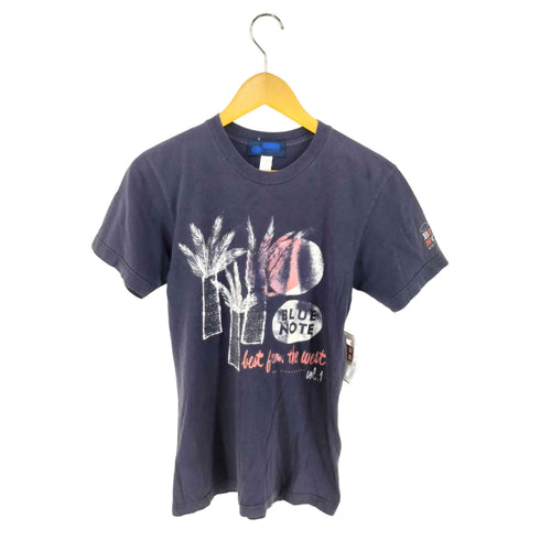 BLUE NOTE USA製 クルーネックTシャツ メンズ import:S