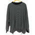 イズネス is-ness BALLOON STRIPES LONG SLEEVE T SHIRT メンズ import:L