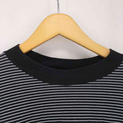 イズネス is-ness BALLOON STRIPES LONG SLEEVE T SHIRT メンズ import:L