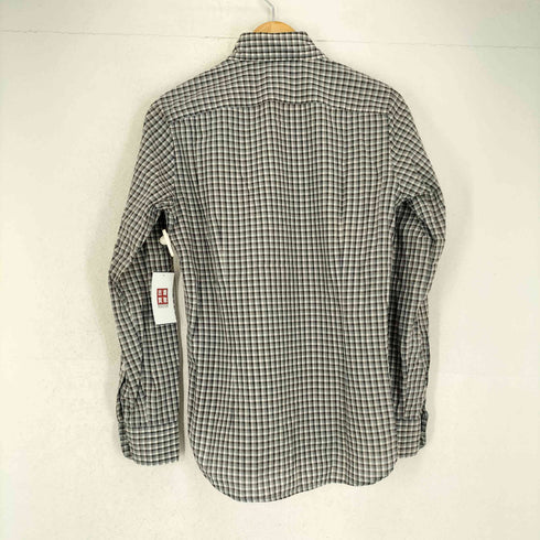 ギローバー GUY ROVER イタリア製 チェック柄 長袖シャツ メンズ JPN:XS