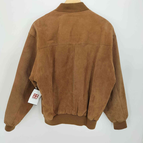 シーホップ seahop 90-2000s ピックレザー ジップアップブルゾン メンズ import:L