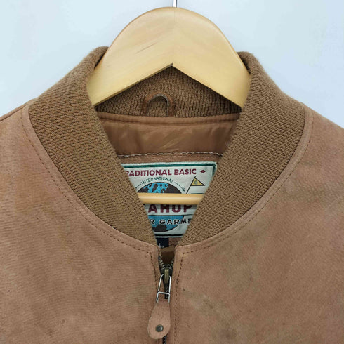 シーホップ seahop 90-2000s ピックレザー ジップアップブルゾン メンズ import:L