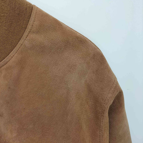 シーホップ seahop 90-2000s ピックレザー ジップアップブルゾン メンズ import:L