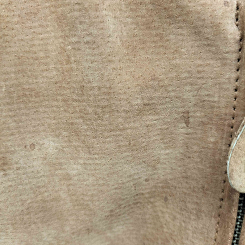 シーホップ seahop 90-2000s ピックレザー ジップアップブルゾン メンズ import:L