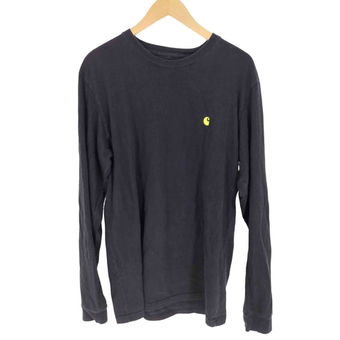 カーハートワークインプログレス Carhartt WIP ワンポイント ロゴ 刺繍 クルーネック L/S カットソー ロンT メンズ import:M