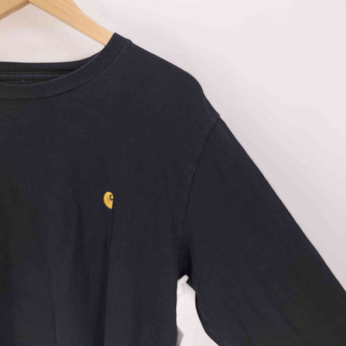 カーハートワークインプログレス Carhartt WIP ワンポイント ロゴ 刺繍 クルーネック L/S カットソー ロンT メンズ import:M