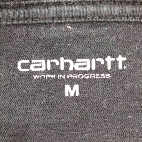 カーハートワークインプログレス Carhartt WIP ワンポイント ロゴ 刺繍 クルーネック L/S カットソー ロンT メンズ import:M