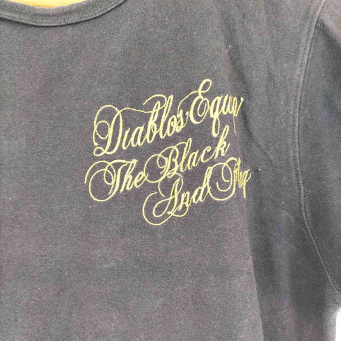 両面刺繍 S/S Tシャツ メンズ JPN:L