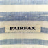 フェアファクス FAIRFAX リネン100% ボックスS/Sストライプシャツ メンズ JPN:L