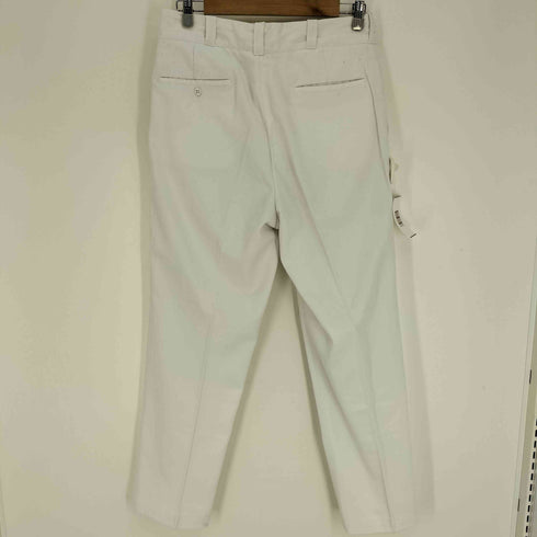 70S USA製 SCOVILL GARDLOKジップ ポリコットン センタープレス パンツ メンズ