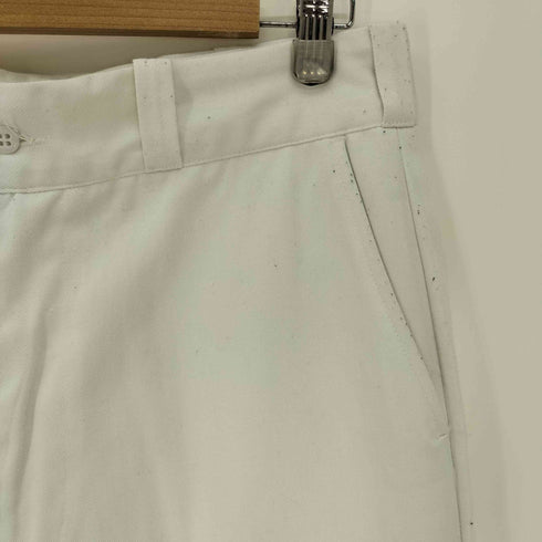 70S USA製 SCOVILL GARDLOKジップ ポリコットン センタープレス パンツ メンズ