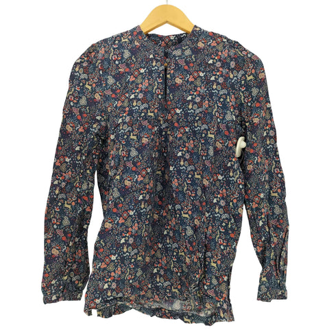 アーペーセー A.P.C. MADRAS インド製 花柄 レーヨンブラウス レディース