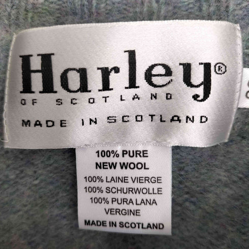 Harley スコットランド製 ウール モックネックニット レディース JPN:38