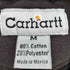 カーハート Carhartt メキシコ製 ロゴ刺繍 ポリコットン ドローコード ジップアップ パーカー メンズ import:M