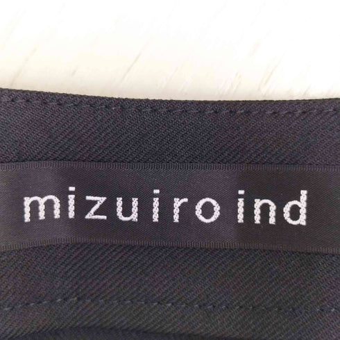 ミズイロインド mizuiro ind サスペンダー フレアスカート レディース